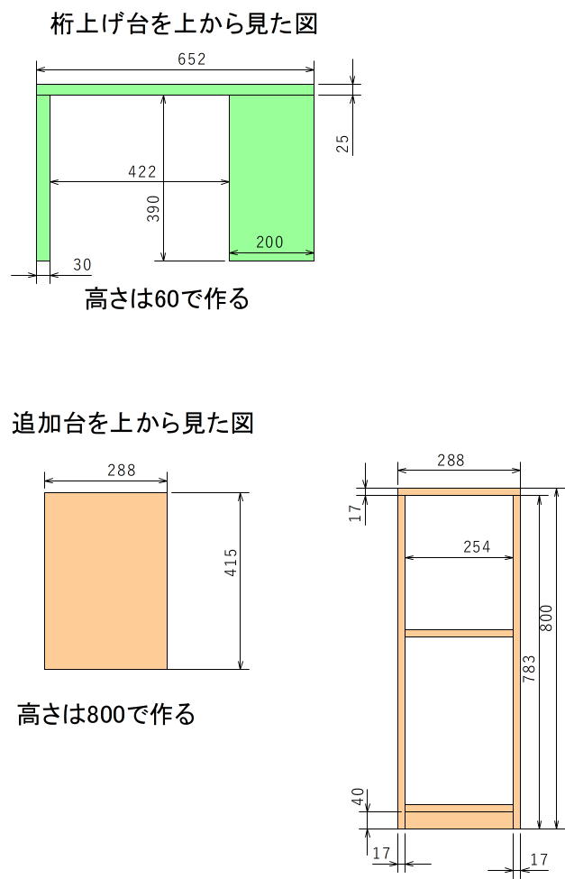 友人のサニタリーラック製作18