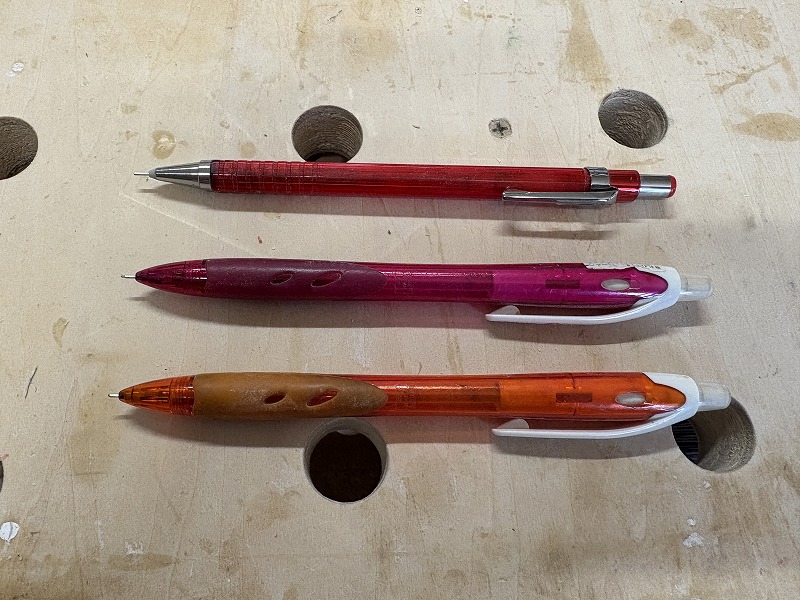 墨付けシャープペンシル10