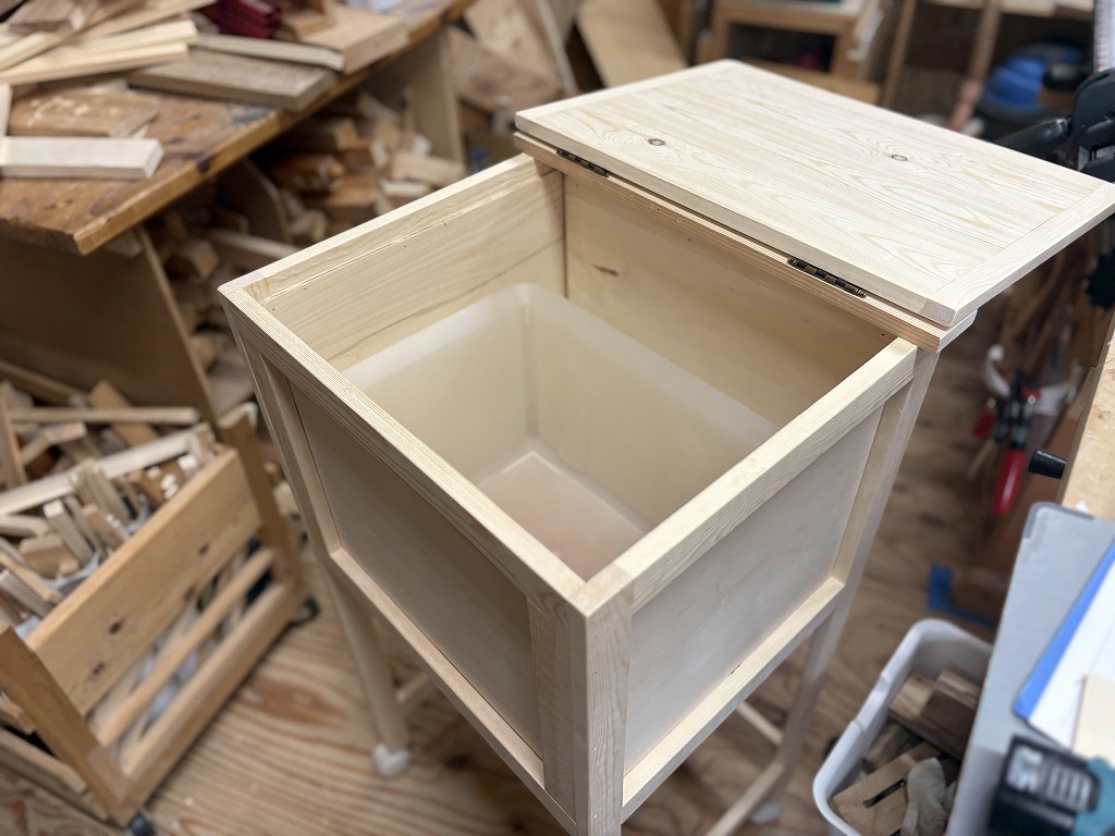 ゴミ箱の製作14