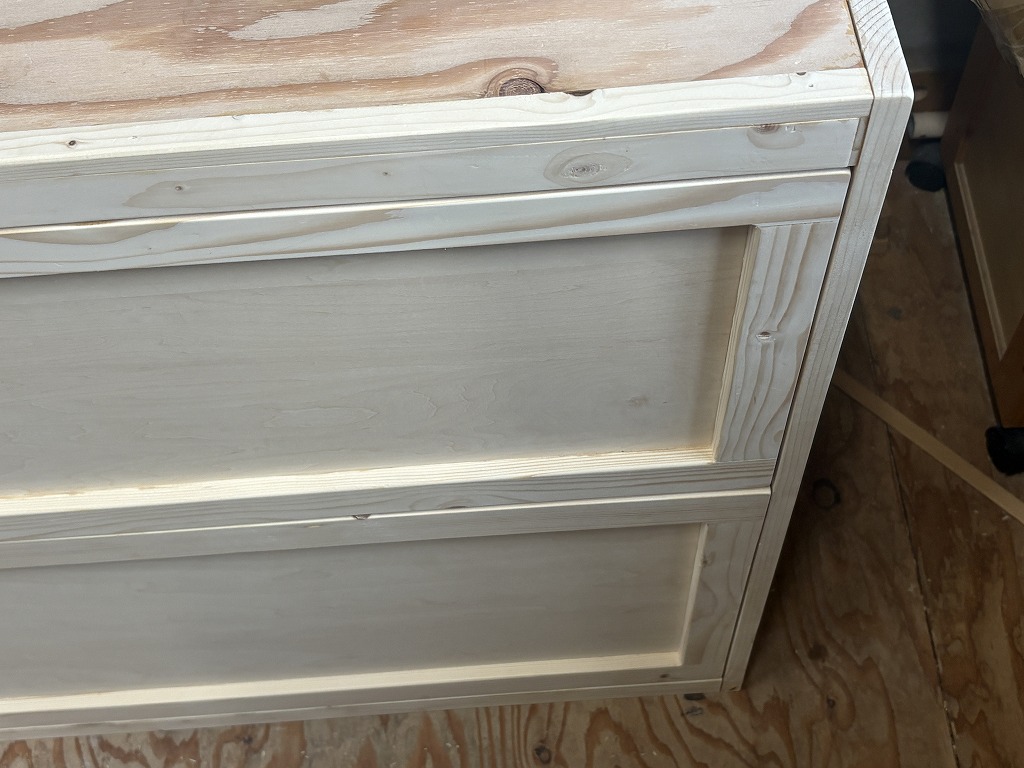 大型引き出しの木工DIY21