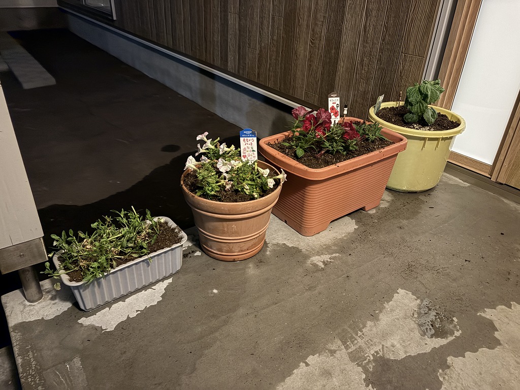 木製プランターの木工DIY1