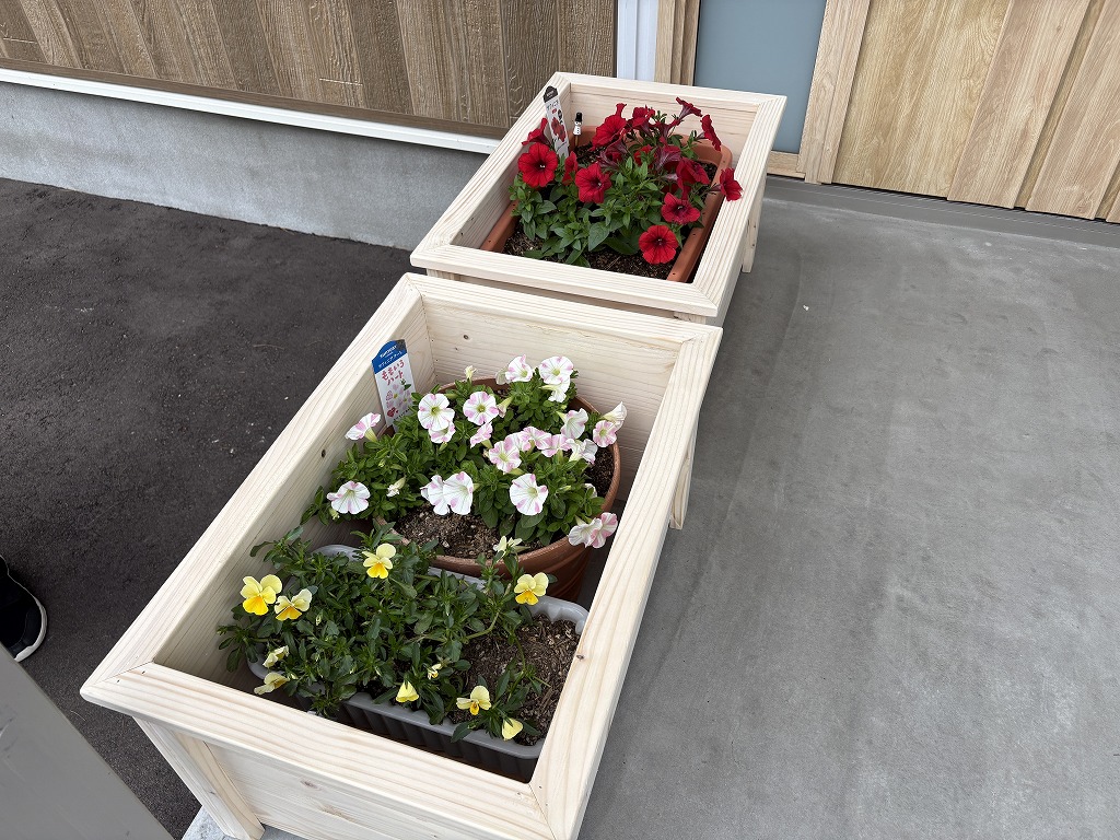 木製プランターの木工DIY13