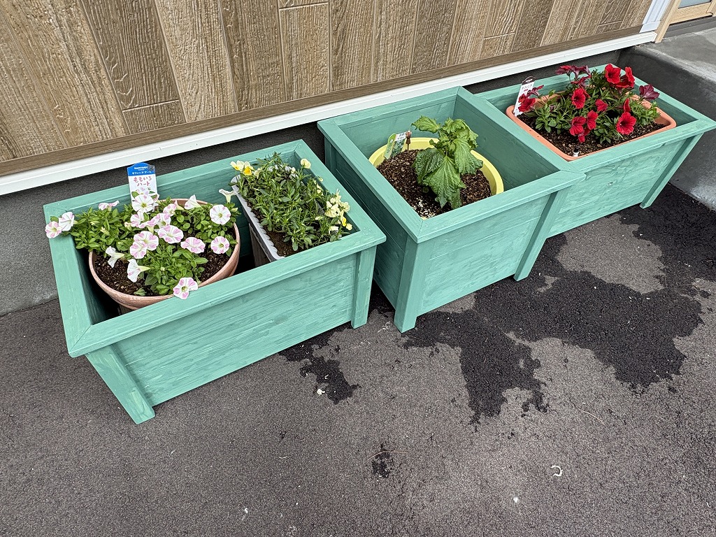 木製プランターの木工DIY20