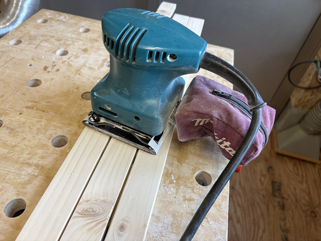 木製プランターの木工DIY30