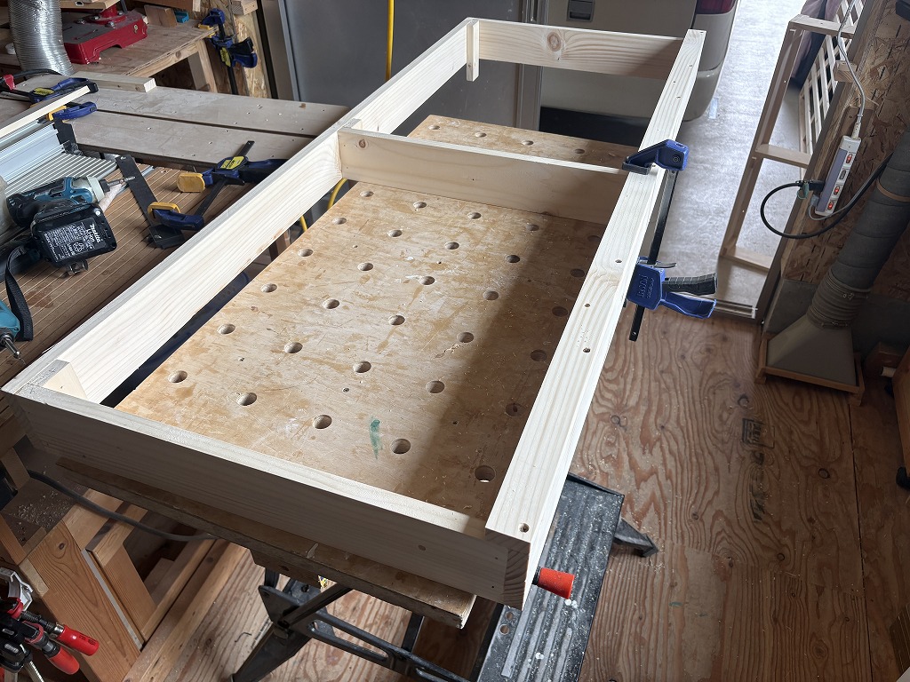 木製プランターの木工DIY37
