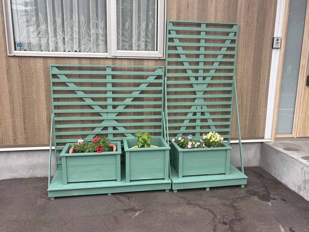 木製プランターの木工DIY43