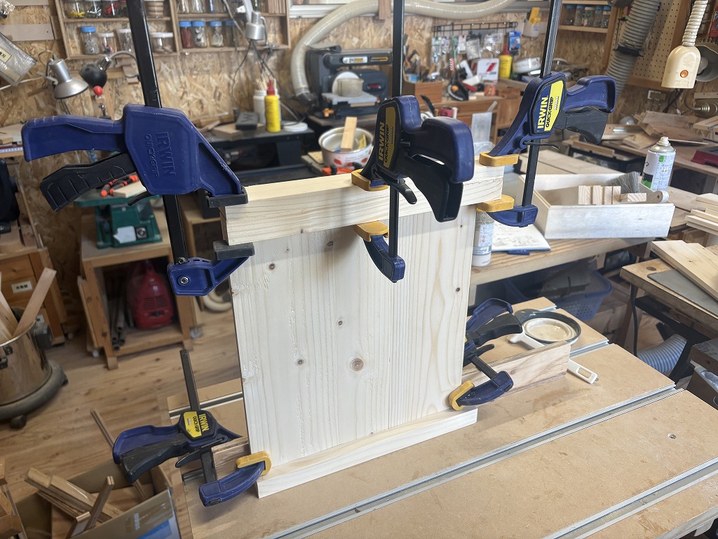 木製プランターの木工DIY5