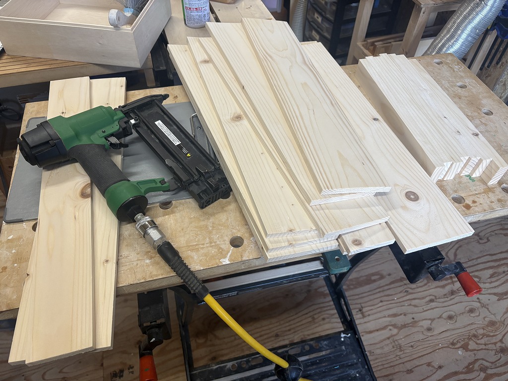 木製プランターの木工DIY6