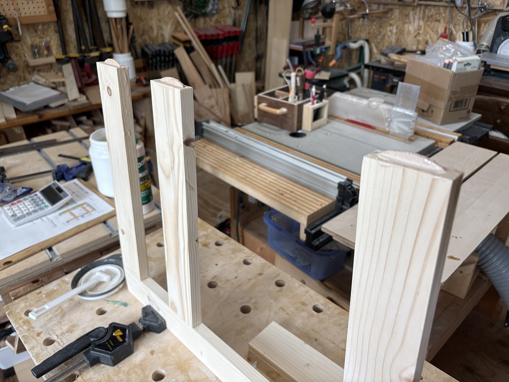 大型引き出しの木工DIY36