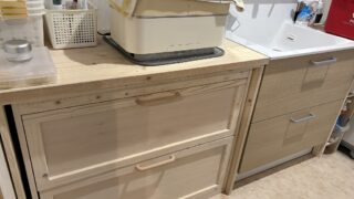 大型引き出しの木工DIY52